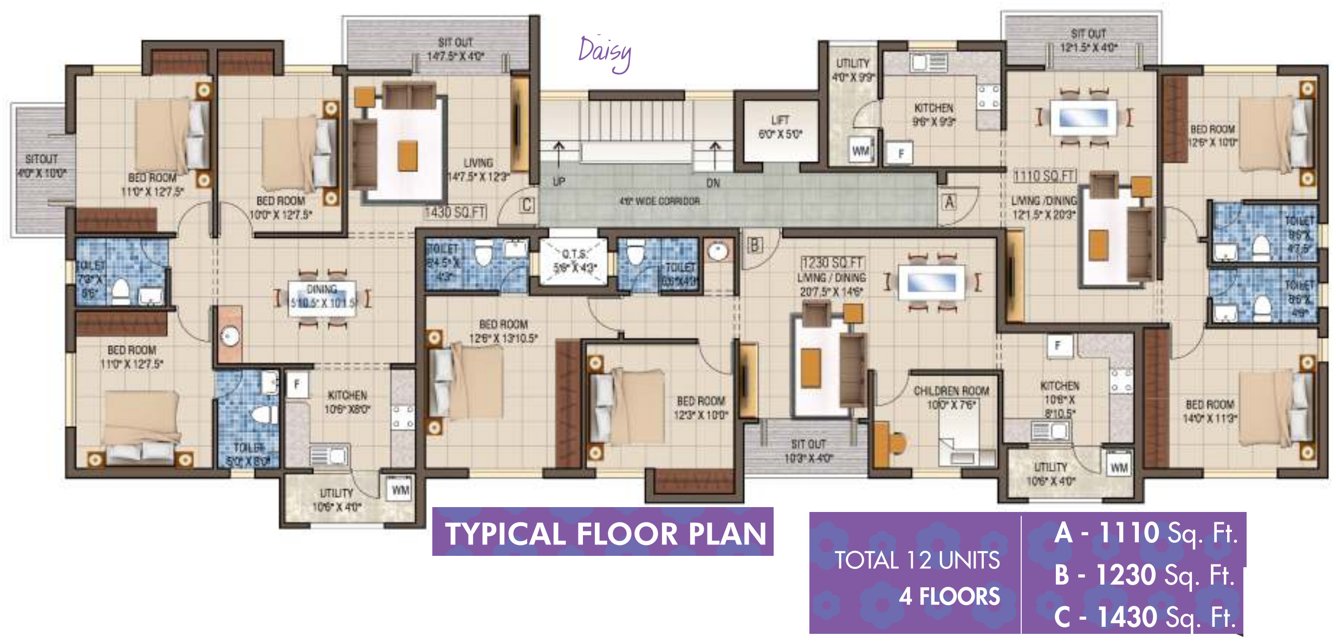 Images for Cluster Plan of Fairyland Sai Amaranta