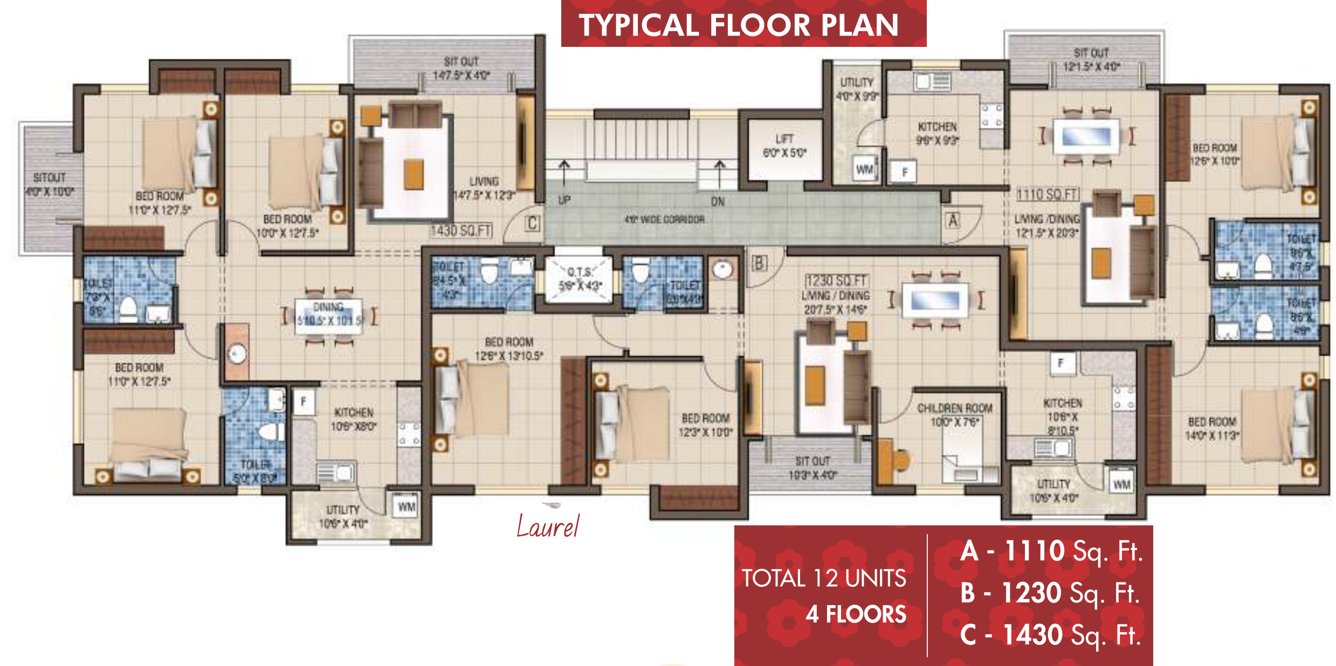 Images for Cluster Plan of Fairyland Sai Amaranta