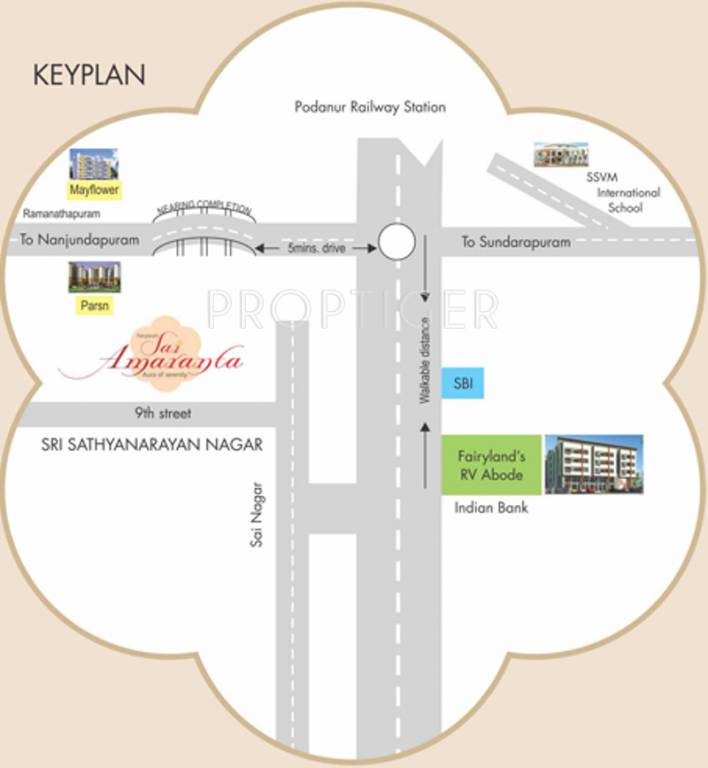 Images for Location Plan of Fairyland Sai Amaranta