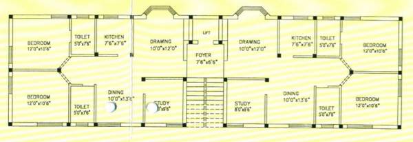 agni-estates sruti-lakshmi Cluster Plan for ground Floor