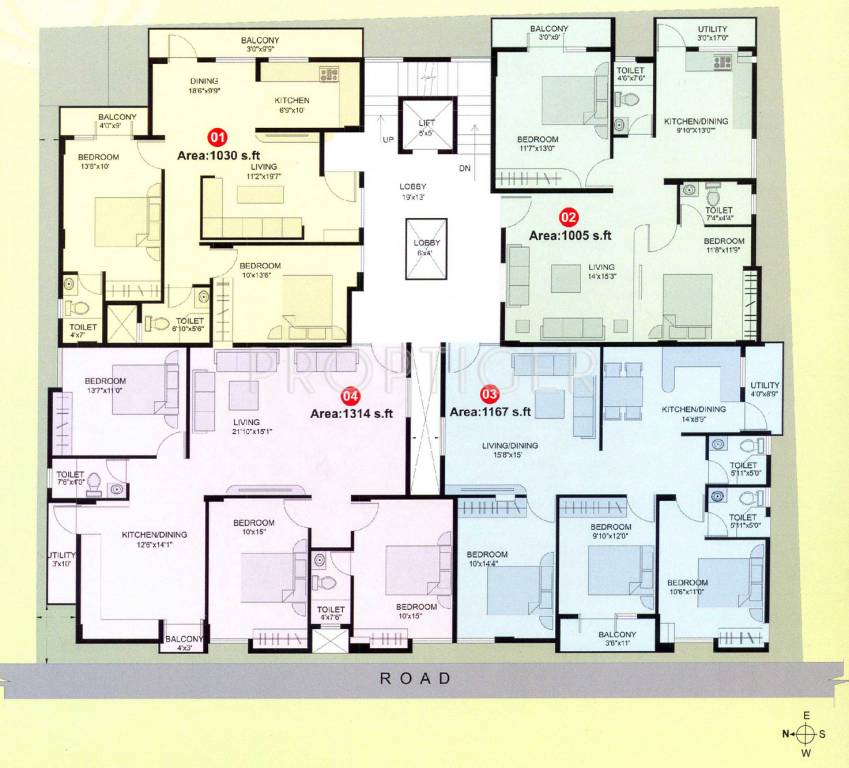 sri sanjeeve enclave Cluster Plan