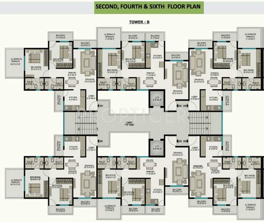 Images for Cluster Plan of Pyramid City 5