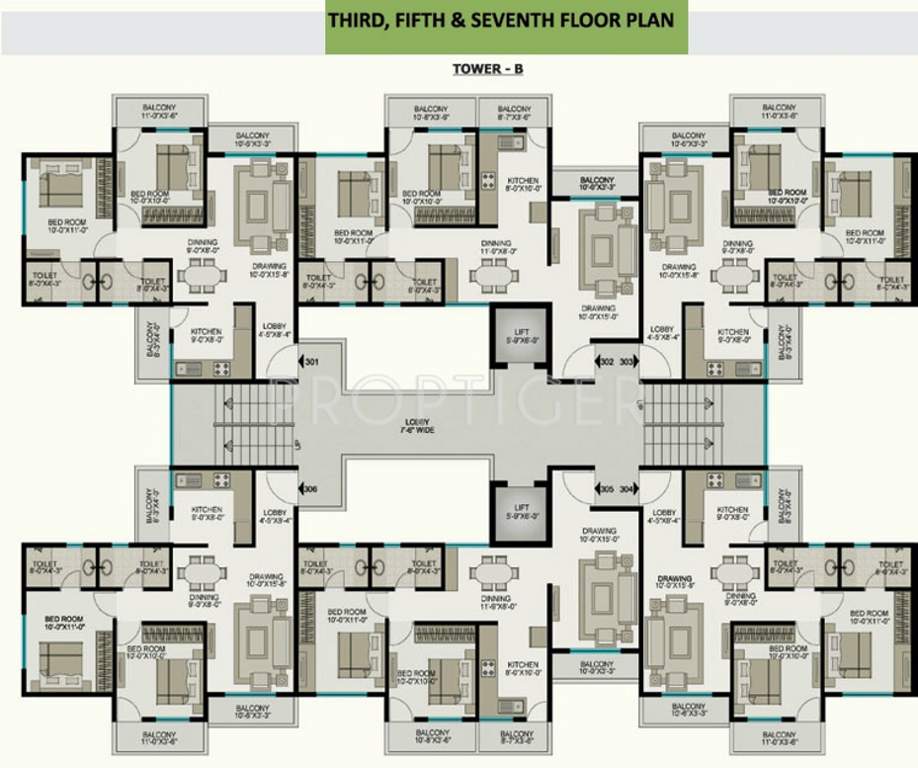 Images for Cluster Plan of Pyramid City 5
