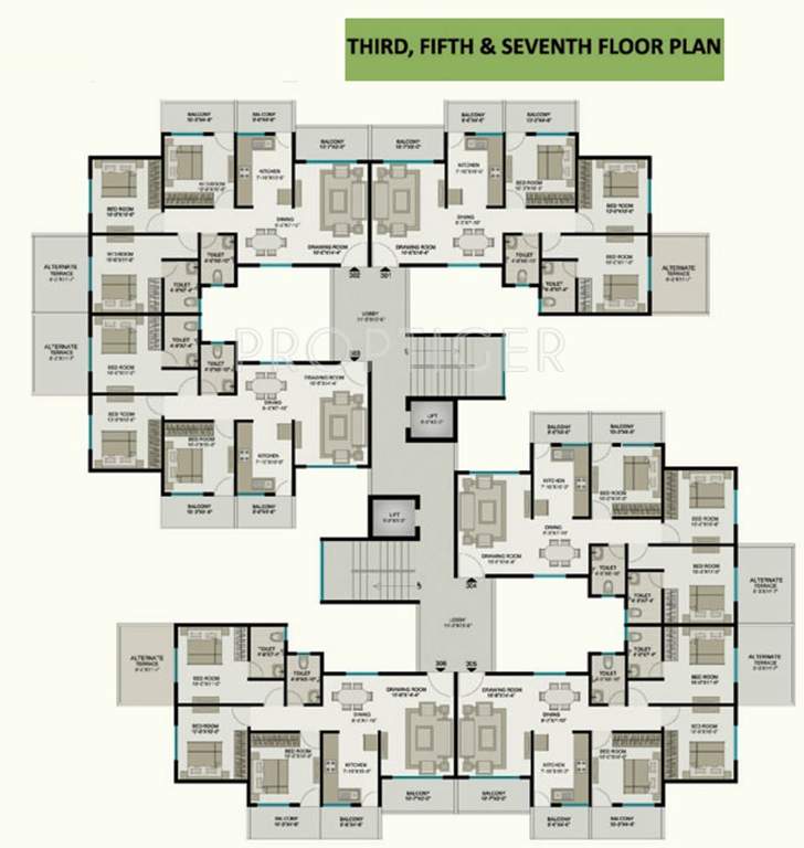 Images for Cluster Plan of Pyramid City 5