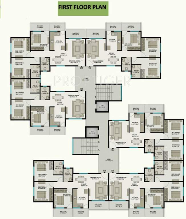 Images for Cluster Plan of Pyramid City 5