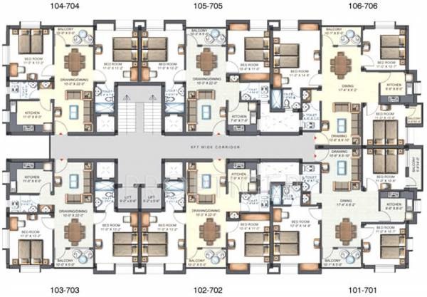 Images for Cluster Plan of Trellis Royal Castle
