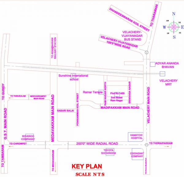 Images for Location Plan of Abhishek Brindavan
