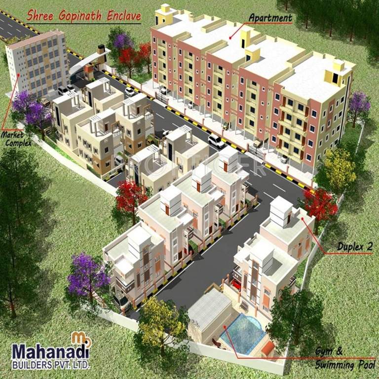 Images for Master Plan of Mahanadi Shree Gopinath Enclave Apartment