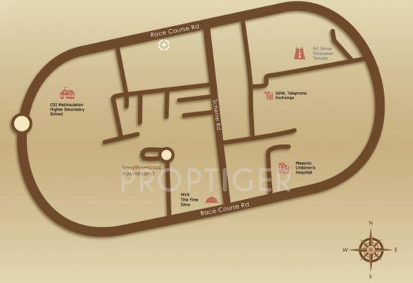 Images for Location Plan of Pricol Aurelian Sky Images for Location Plan of Pricol Aurelian Sky