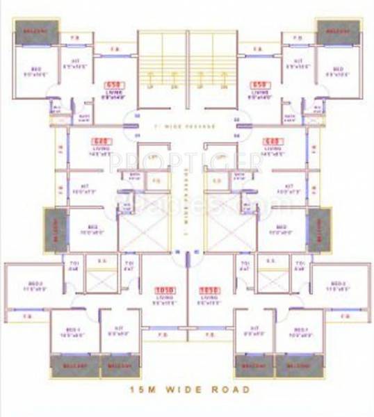 Images for Cluster Plan of Anita Bhaveshwar Heights Images for Cluster Plan of Anita Bhaveshwar Heights