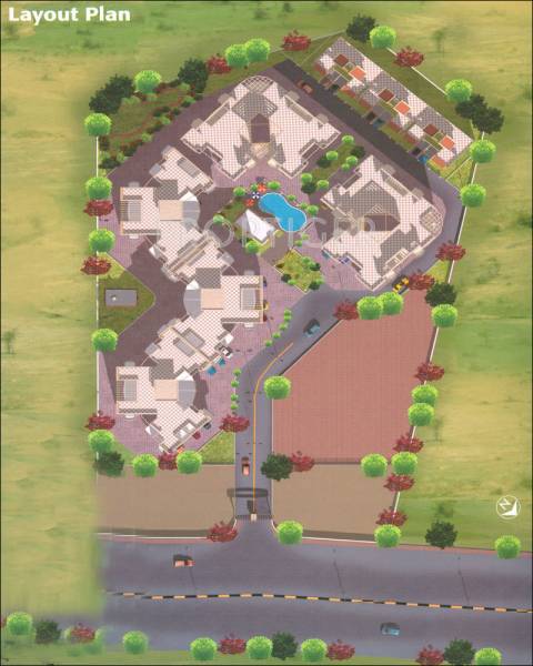 Images for Layout Plan of Karan Developers Greens Villa