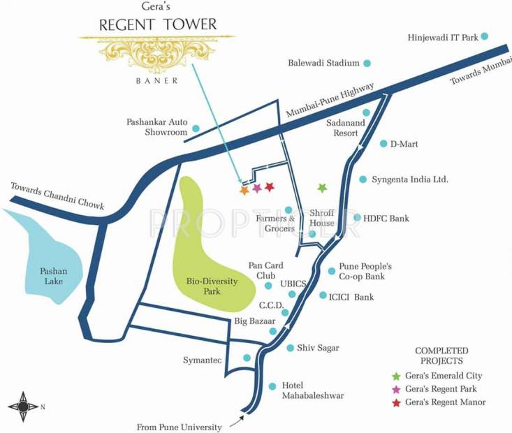 Images for Location Plan of Gera Developments Regent Tower