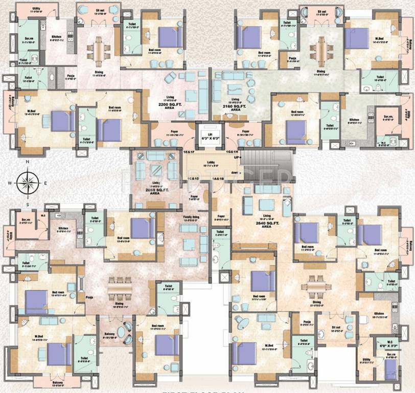 Images for Cluster Plan of Doshi Llanstephan