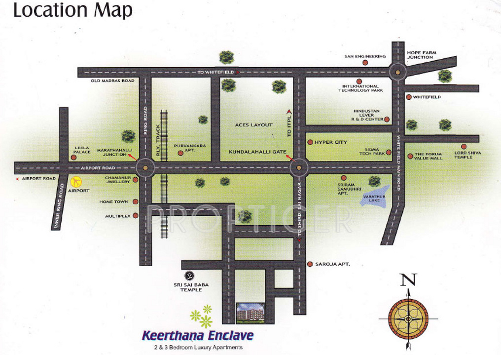 Images for Location Plan of Sai Keerthana Enclave
