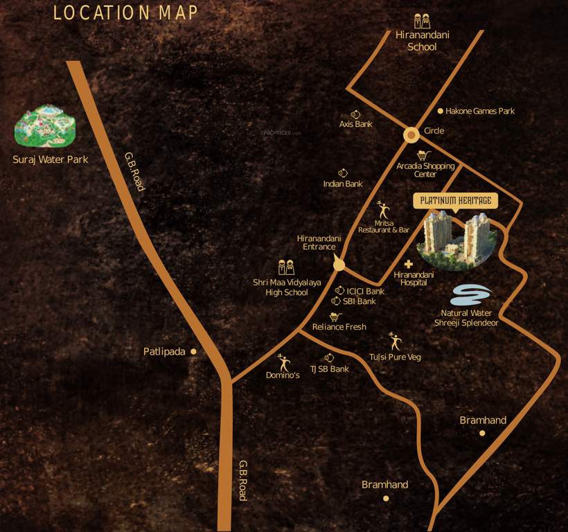  platinum heritage Images for Location Plan of  Platinum Heritage