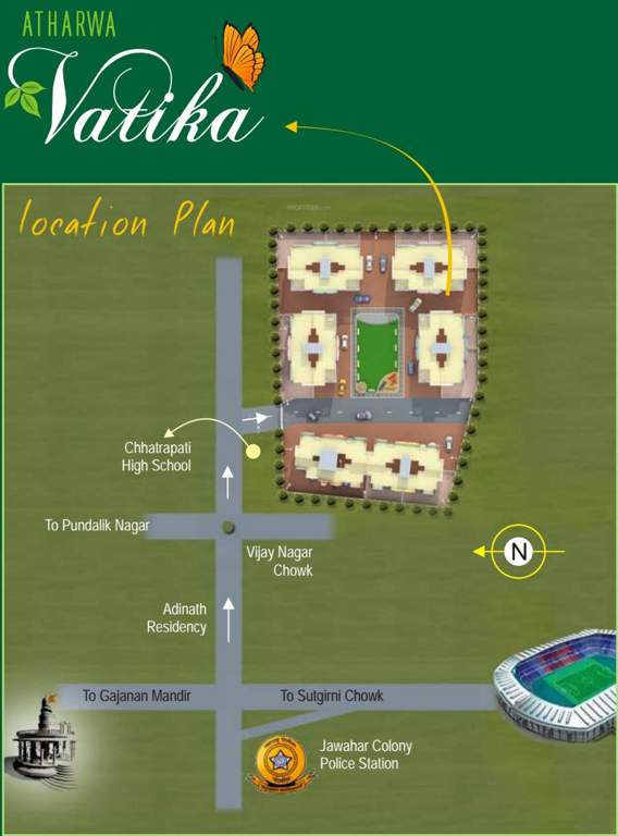  vatika Images for Location Plan of Atharwa Vatika