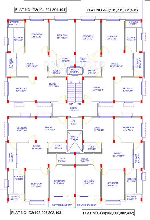 Images for Cluster Plan of Dream Kokila Garden Phase 2