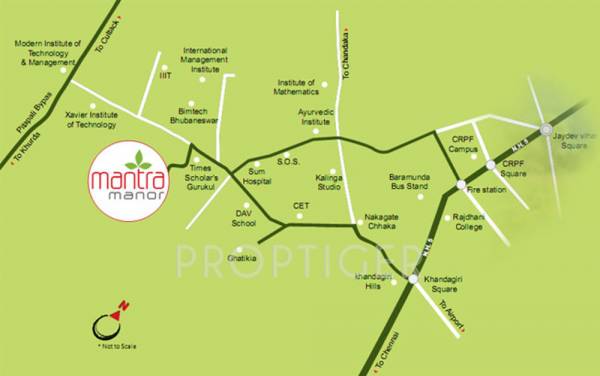 greenfield-manor-pvt-ltd mantra-manor Location Plan