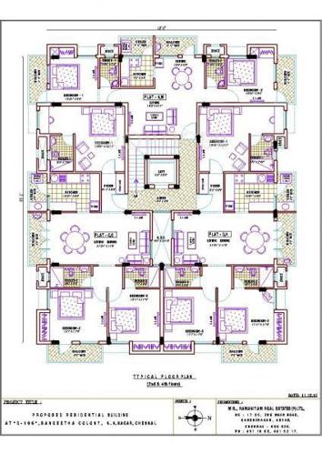 Images for Cluster Plan of Ramaniyam Real Estates D 106