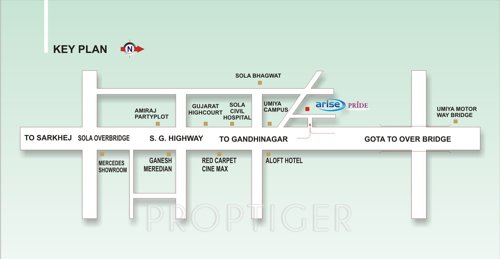  pride Images for Location Plan of Arise Group Pride