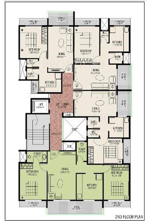 Images for Cluster Plan of Navinchandra Infra Realty Paras Royale