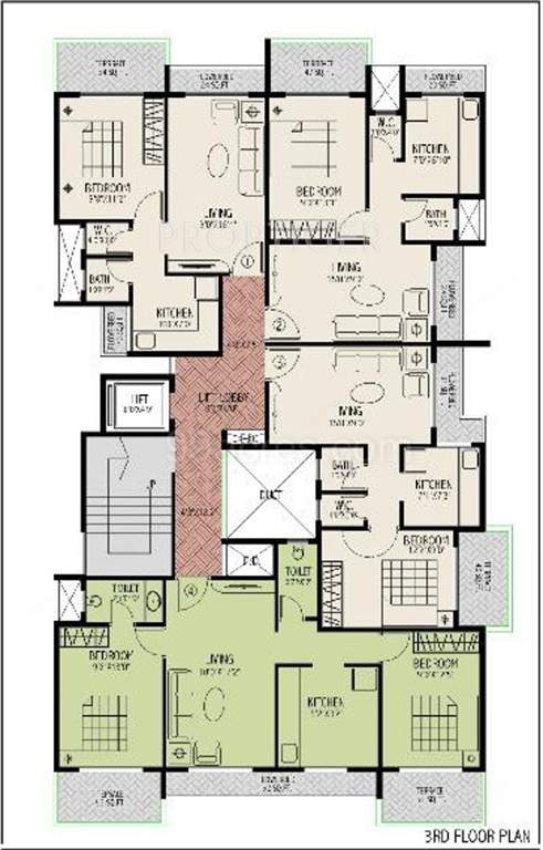 Images for Cluster Plan of Navinchandra Infra Realty Paras Royale