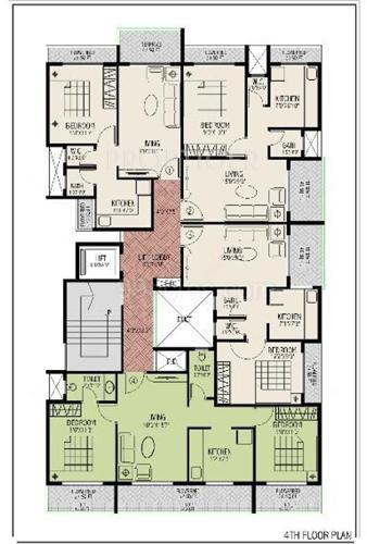Images for Cluster Plan of Navinchandra Infra Realty Paras Royale