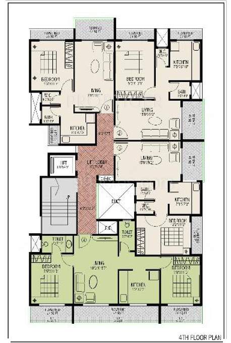 Images for Cluster Plan of Navinchandra Infra Realty Paras Royale