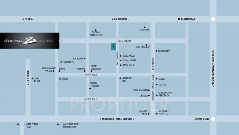 Images for Location Plan of Shashwat Zealous