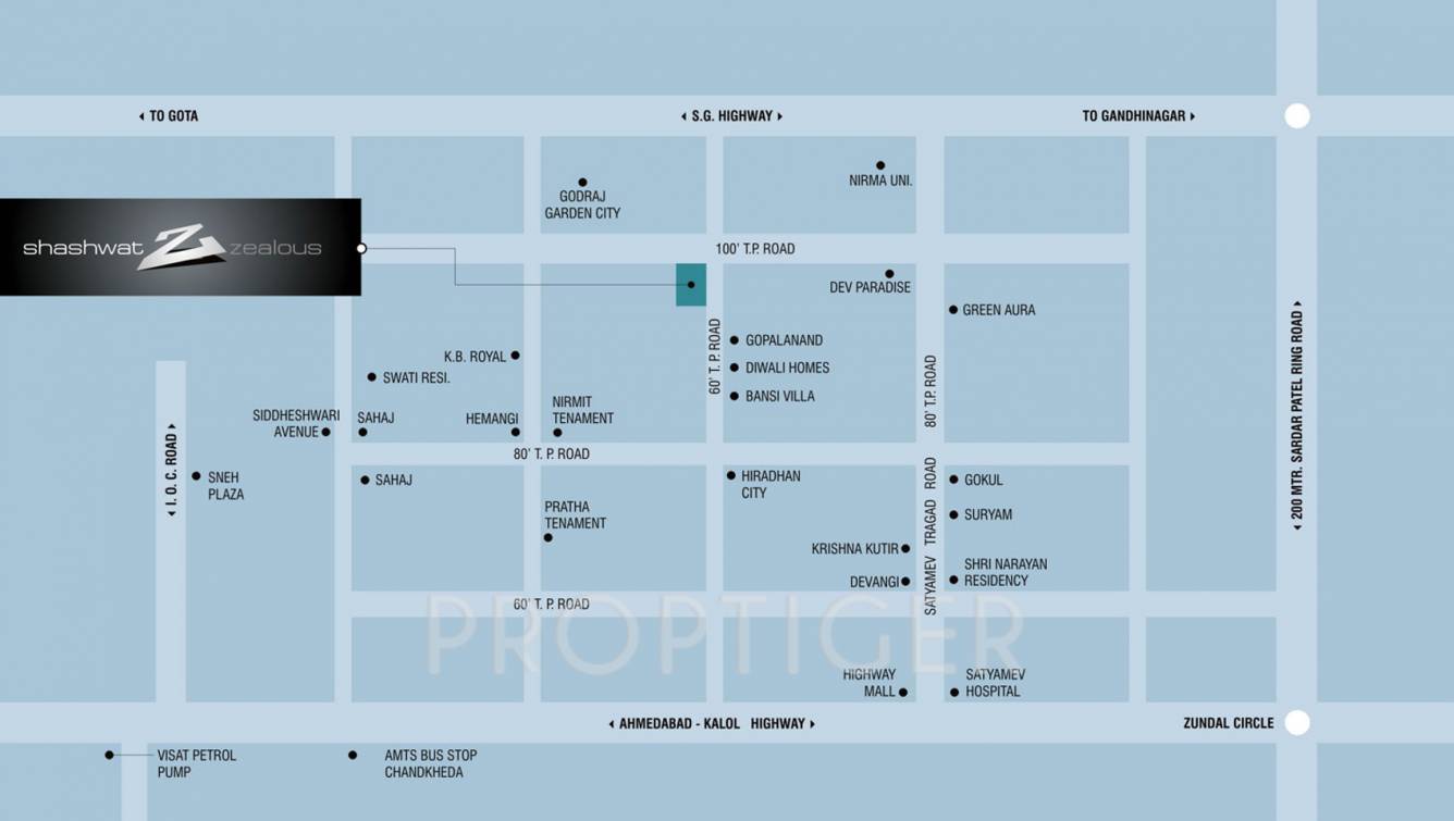 Images for Location Plan of Shashwat Zealous