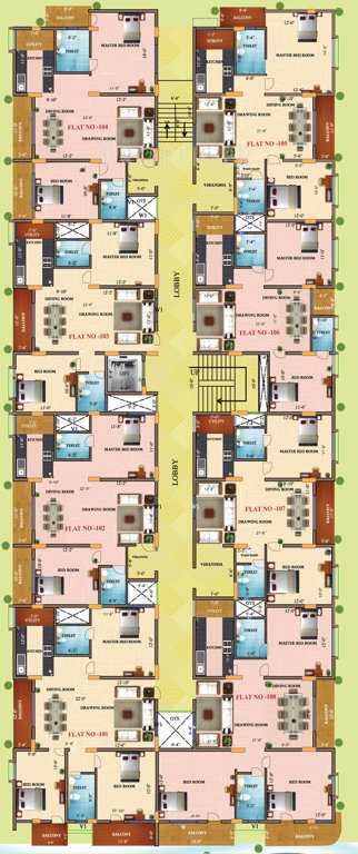 Images for Cluster Plan of ChandraKantha GCA Rainbow
