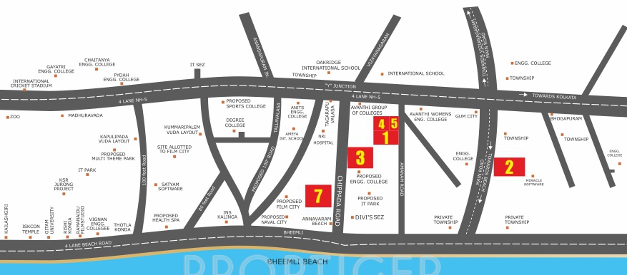 Images for Location Plan of Building Grandeur 3 Phase1