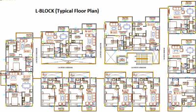 Images for Cluster Plan of KSR Basil Apartments