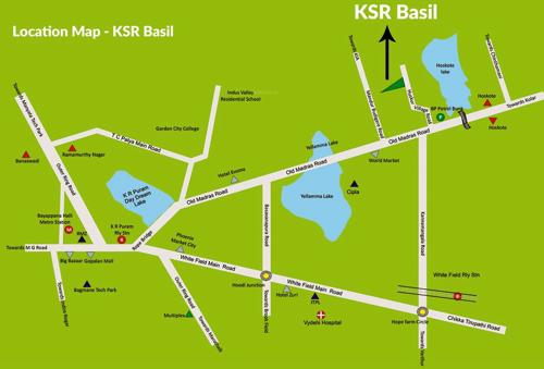  basil-apartments Images for Location Plan of KSR Basil Apartments