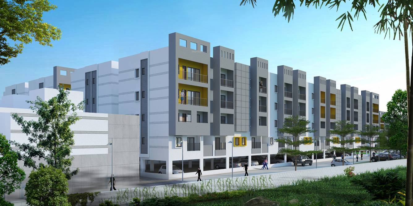 Images for Elevation of KSR Basil Apartments