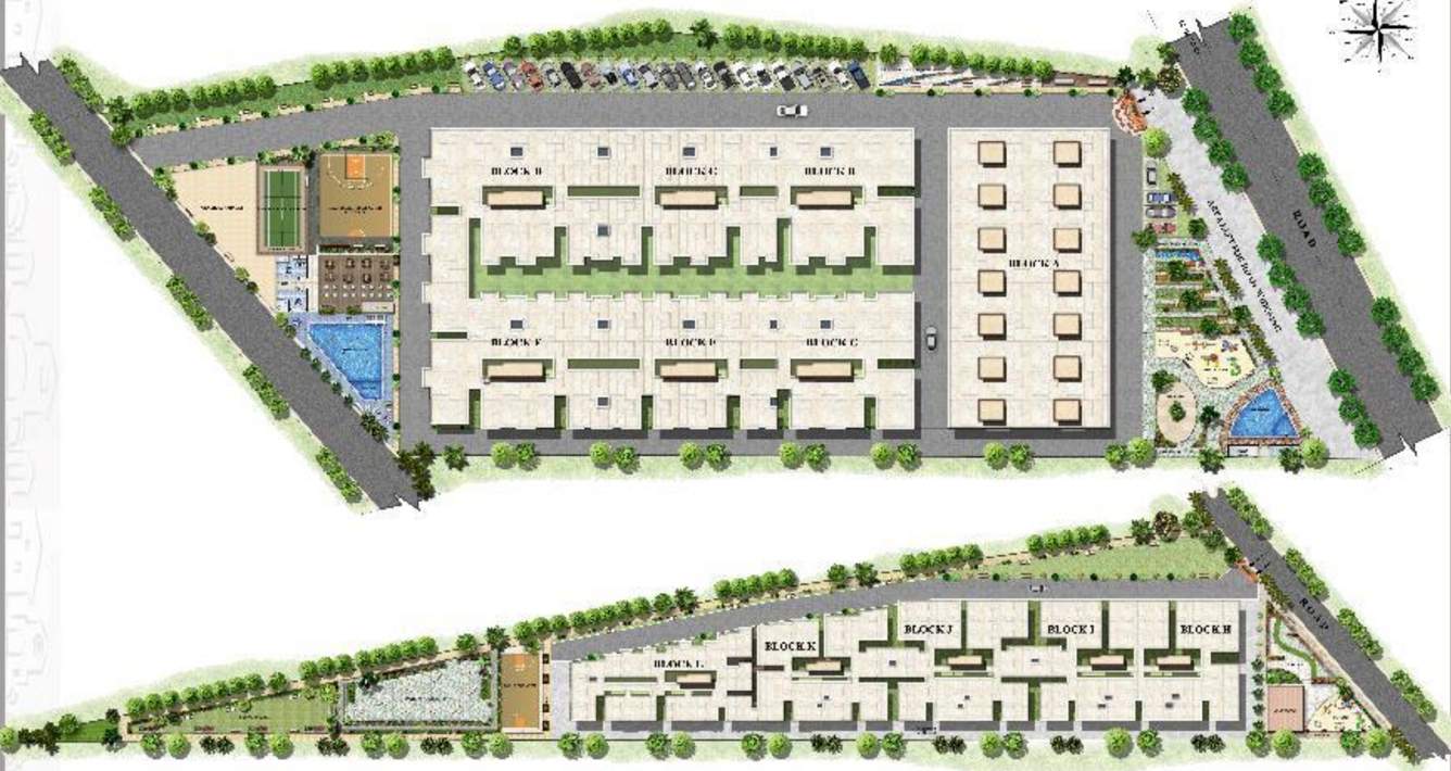  basil apartments Images for Master Plan of KSR Basil Apartments