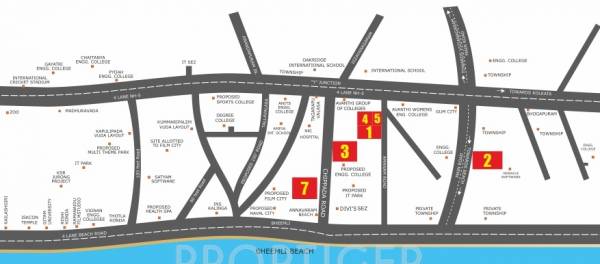 Images for Location Plan of Building Grandeur 3 Phase2