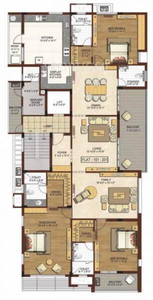 Images for Cluster Plan of Isha Homes Aara Images for Cluster Plan of Isha Homes Aara