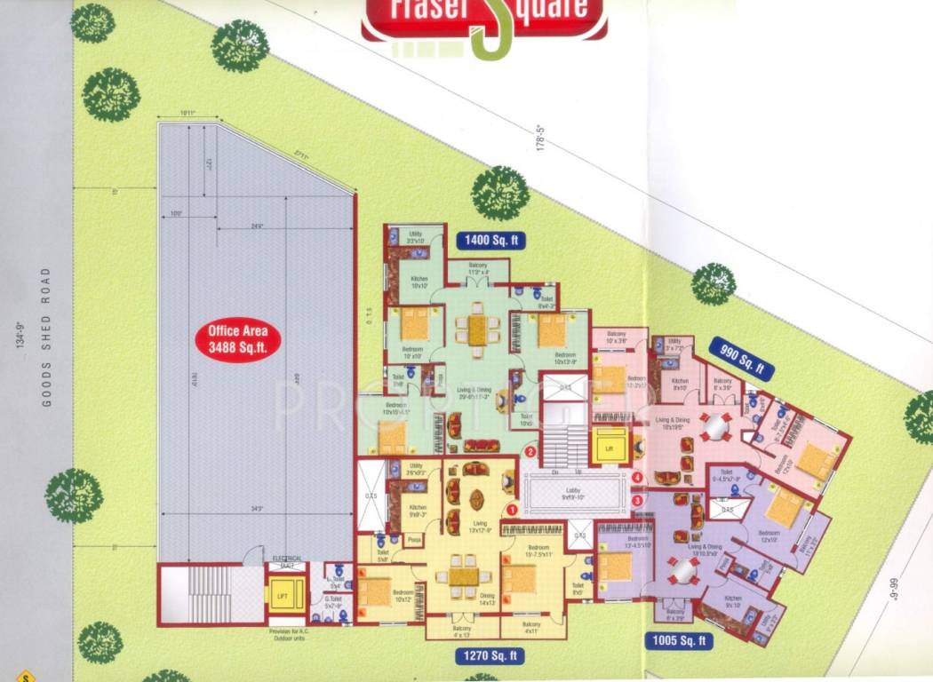 Images for Cluster Plan of Ramani Fraser Square