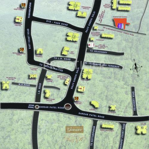 Images for Location Plan of Ramaniyam Gauravv Ph 2 Block II Images for Location Plan of Ramaniyam Gauravv Ph 2 Block II