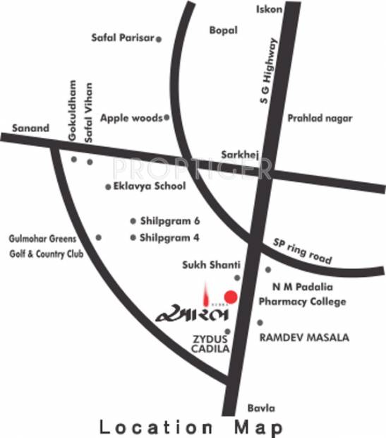  aarambh Images for Location Plan of Rudra Aarambh