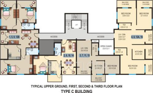  sapana-oasis Images for Cluster Plan of Nanu Sapana Oasis