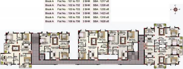 Images for Cluster Plan of C World Mahima Tower Images for Cluster Plan of C World Mahima Tower