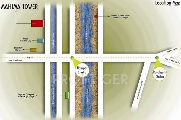 Images for Location Plan of C World Mahima Tower Images for Location Plan of C World Mahima Tower