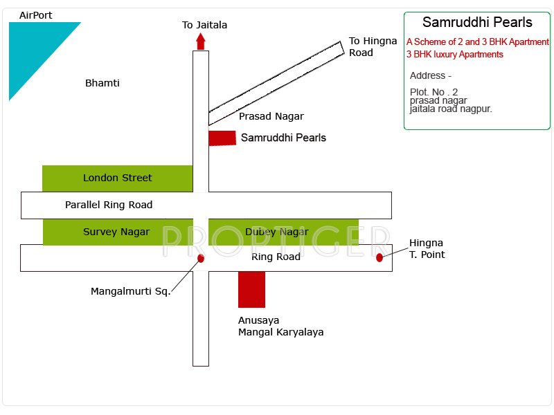 Images for Location Plan of Samruddhi Pearls