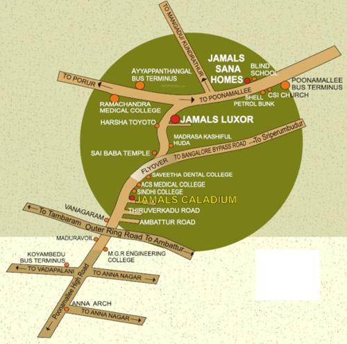  caladium Images for Location Plan of Jamals Caladium