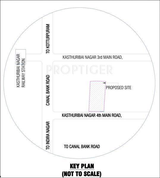  kamakoti Images for Location Plan of Ramaniyam Real Estates Kamakoti