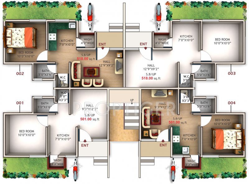 my town My Town Cluster Plan