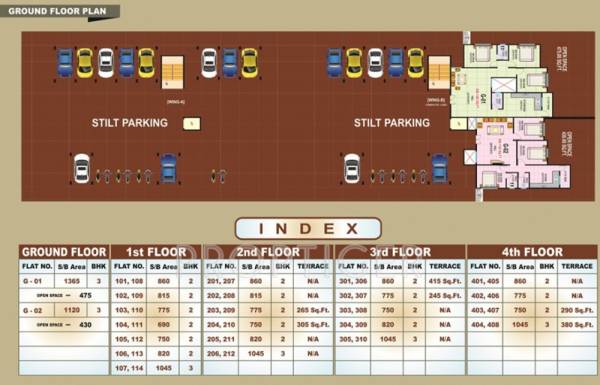 Images for Cluster Plan of Kolbaswami Residency Images for Cluster Plan of Kolbaswami Residency