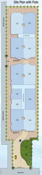 sunrise-sai-developer lakhi-mansion Layout Plan